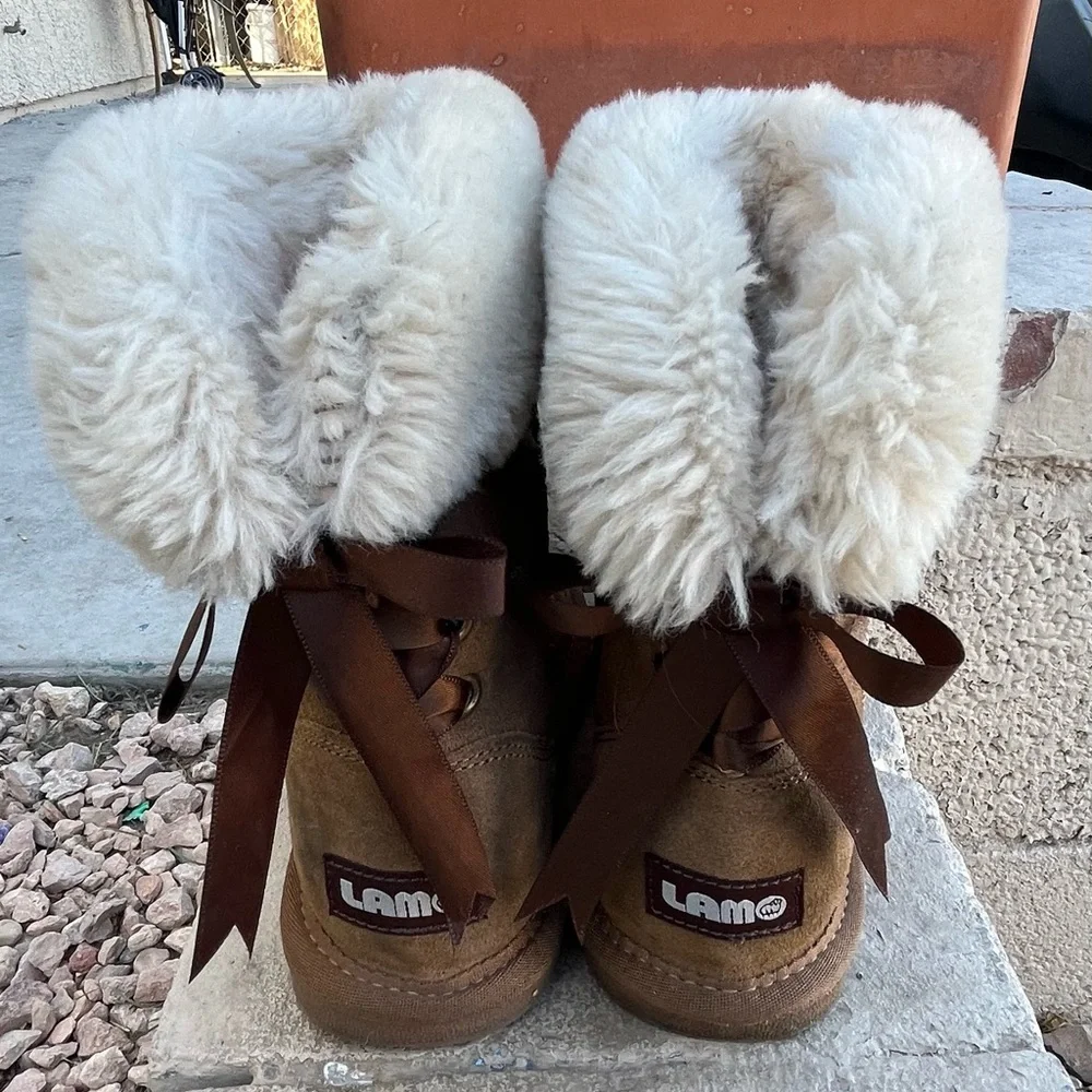 Lamo Cozy Brown Kids toddler‎ Boots